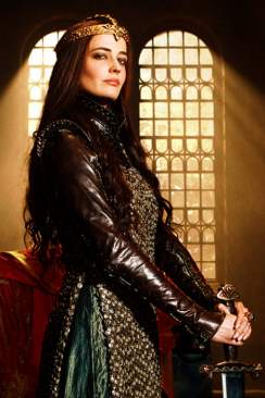 Eva Green  Morgana nella serie tv "Camelot"